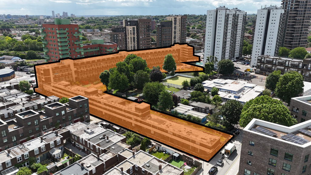 Tustin Estate Phase 2 - Bermondsey, London - Asbestos Remediation prior to Demolition